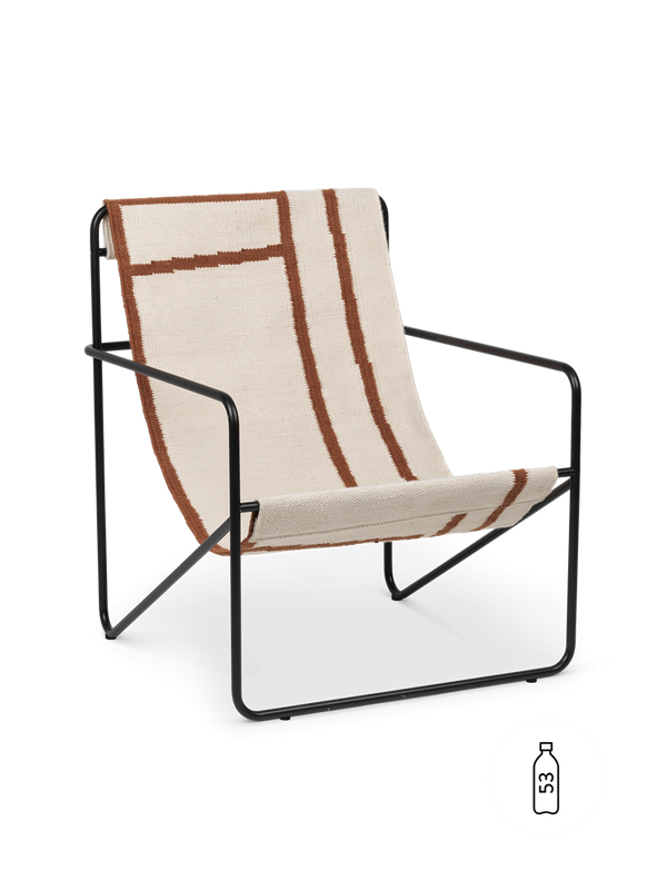 Desert Lounge Chair - Black/Shape