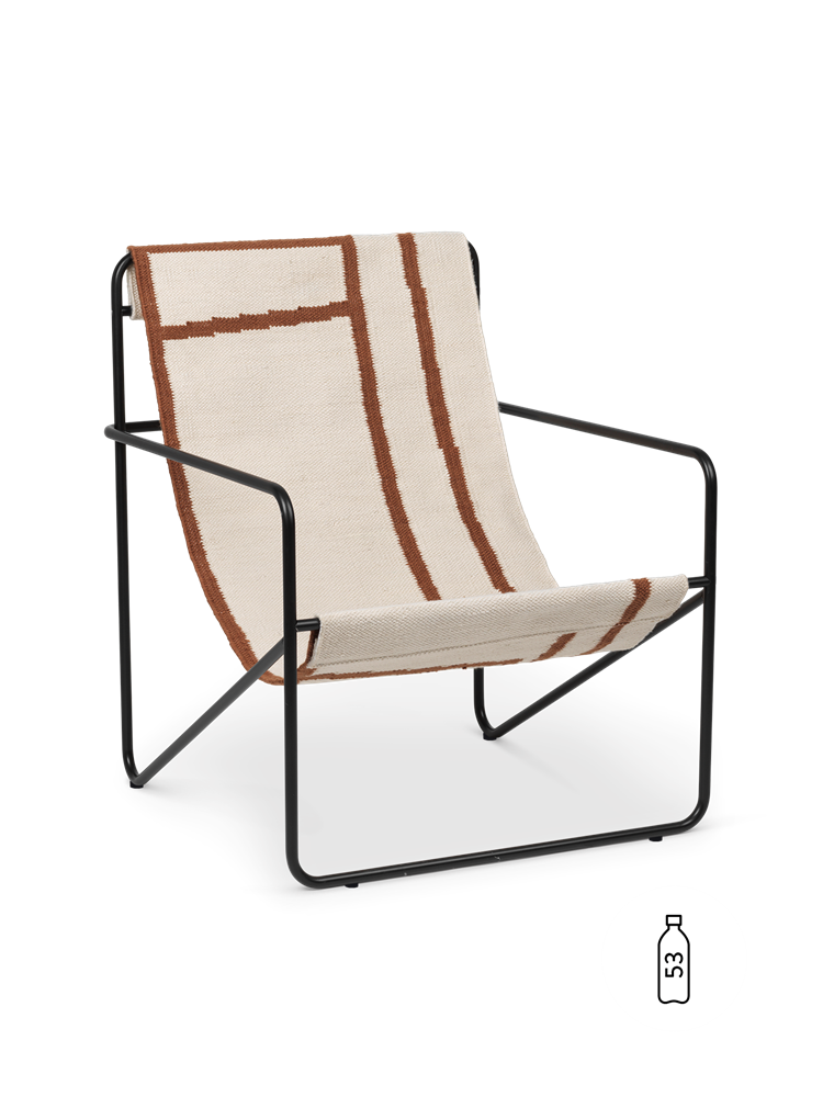 Desert Lounge Chair - Black/Shape