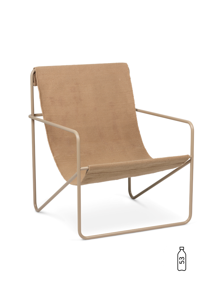 Desert Lounge Chair - Cashmere/Sand