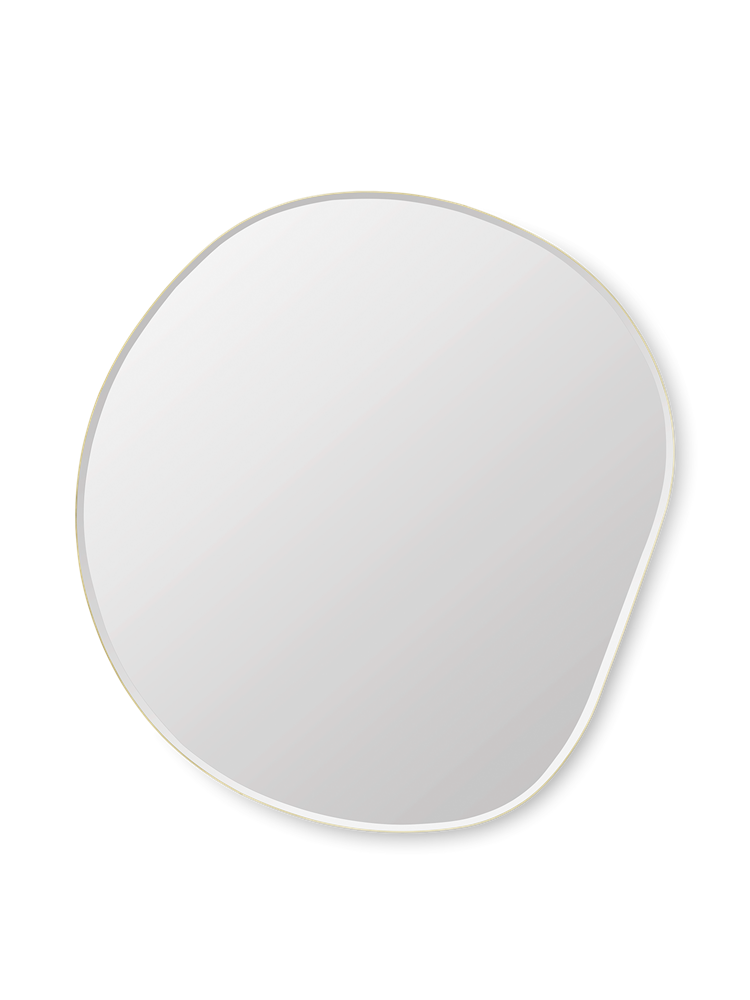 Pond Mirror - XL - Brass