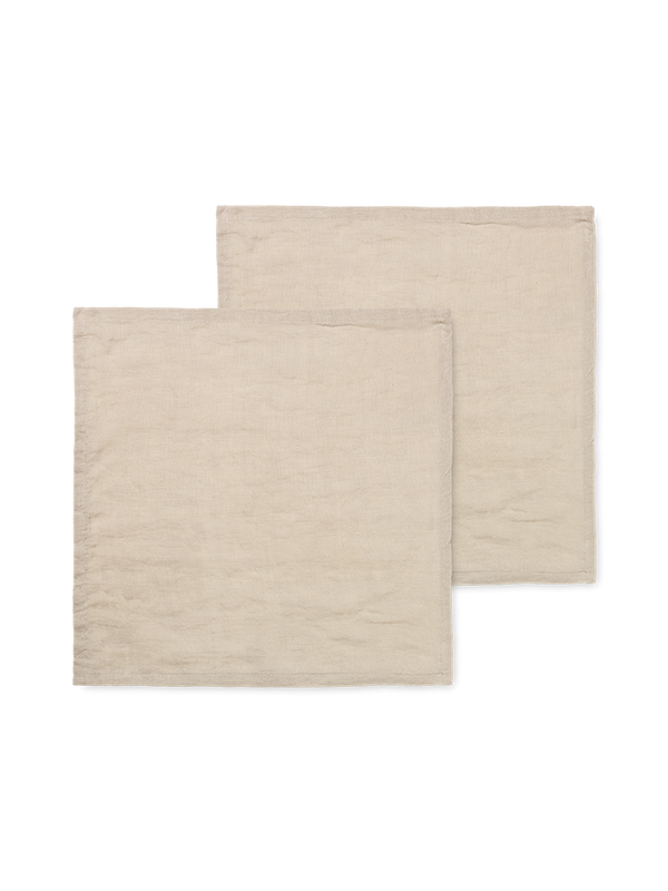 Linen Napkins - Set of 2 - Natural