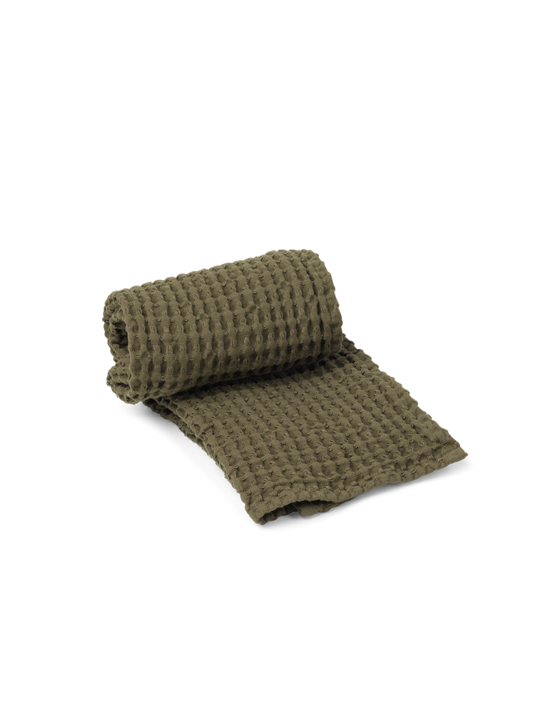 Organic Hand Towel - Olive