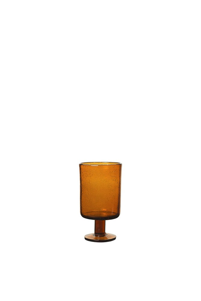 Oli Wine Glass - Amber