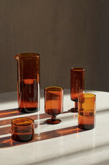 Oli Wine Glass - Amber