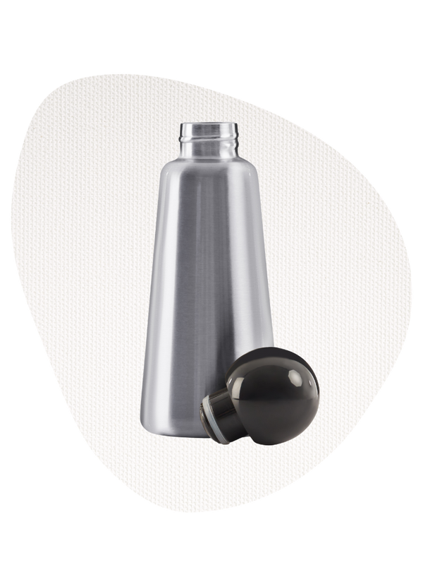 Skittle Bottle Original 500ml  - Stainless Steel & Black