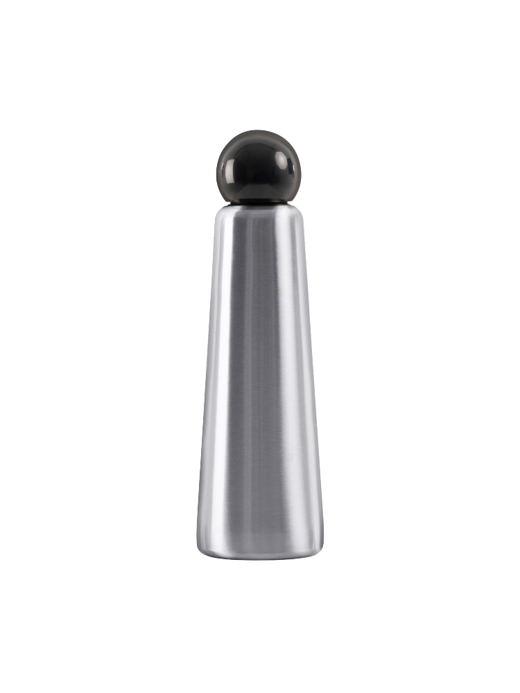 Skittle Bottle Jumbo 750ml  - Stainless Steel & Black