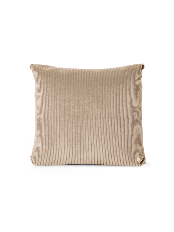 Corduroy Cushion - Beige