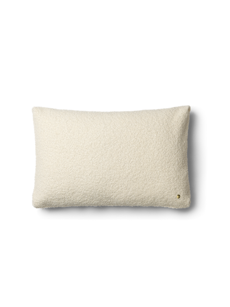 Clean Cushion - Wool Boucle - Off-white