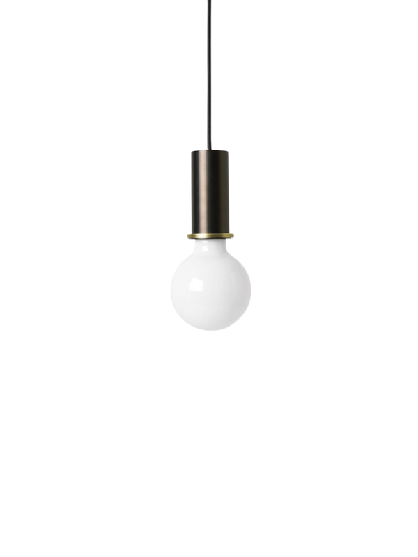 Collect - Pendant - Low - Black Brass