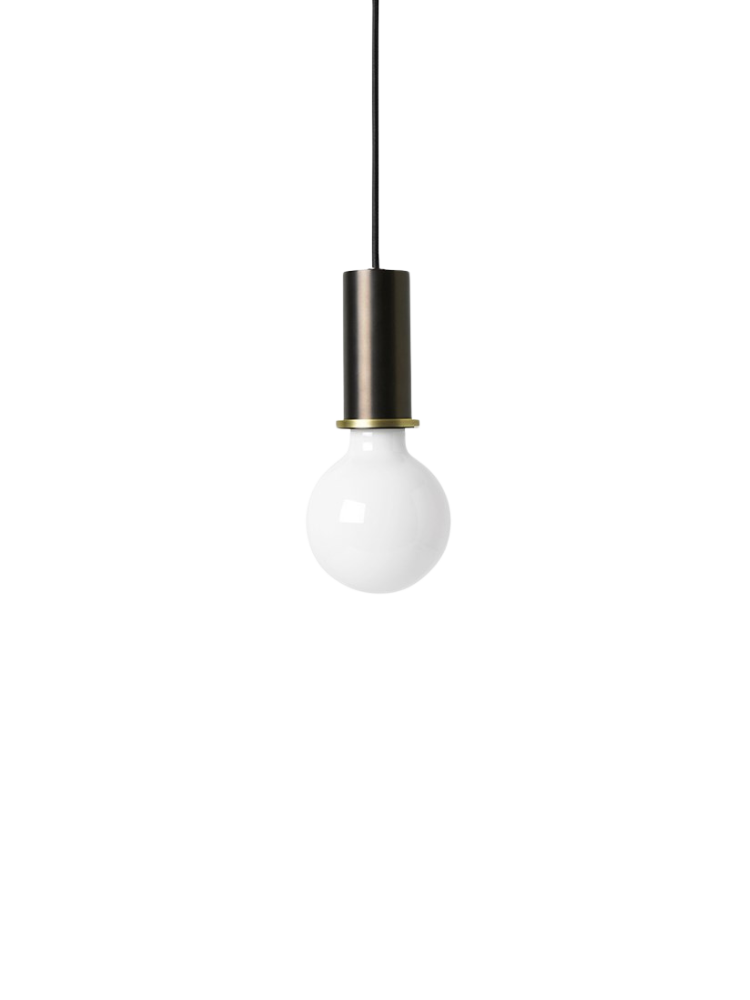 Collect - Pendant - Low - Black Brass