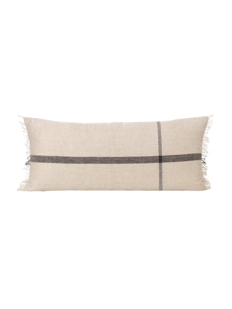 Calm Cushion Long - Camel / Black