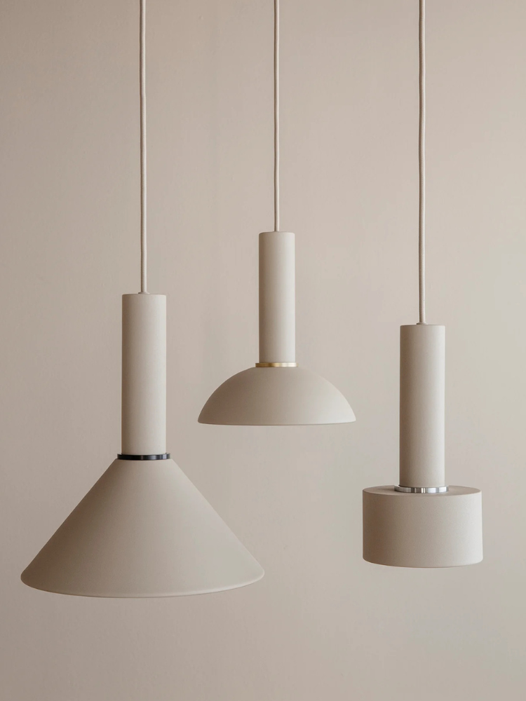 Collect - Disc Shade - Light Grey