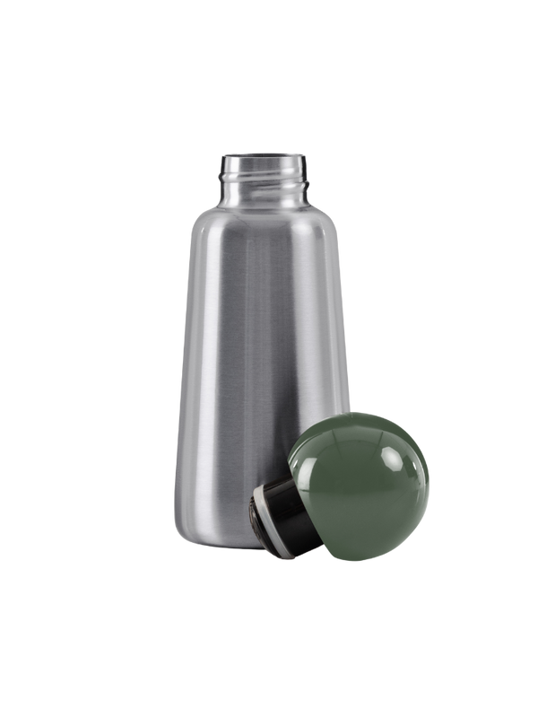 Skittle Bottle Mini 300ml  - Stainless Steel & Khaki